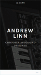 Mobile Screenshot of andrewlinnmusic.com